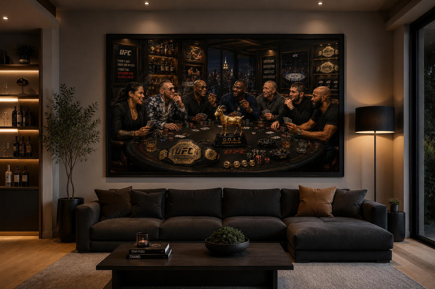 UFC GOAT Table
