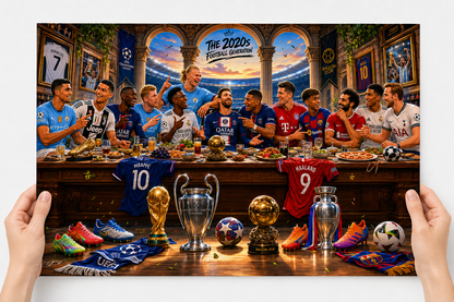 Football 2020's Last Supper Framed
