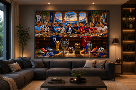 Football 2020's Last Supper Framed
