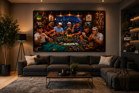 Golf of Now Table Framed
